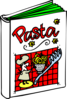 Pasta Cookbook Clip Art